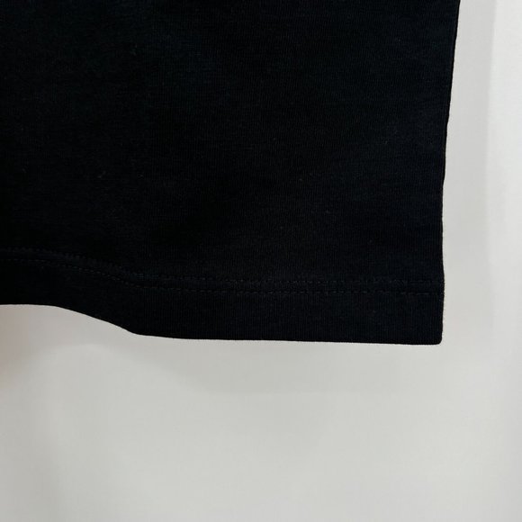 Saturdays NYC Men's Daisy Patch Short Sleeve T-Shirt Crew Neck Black sz XS NWT - Picture 6 of 8